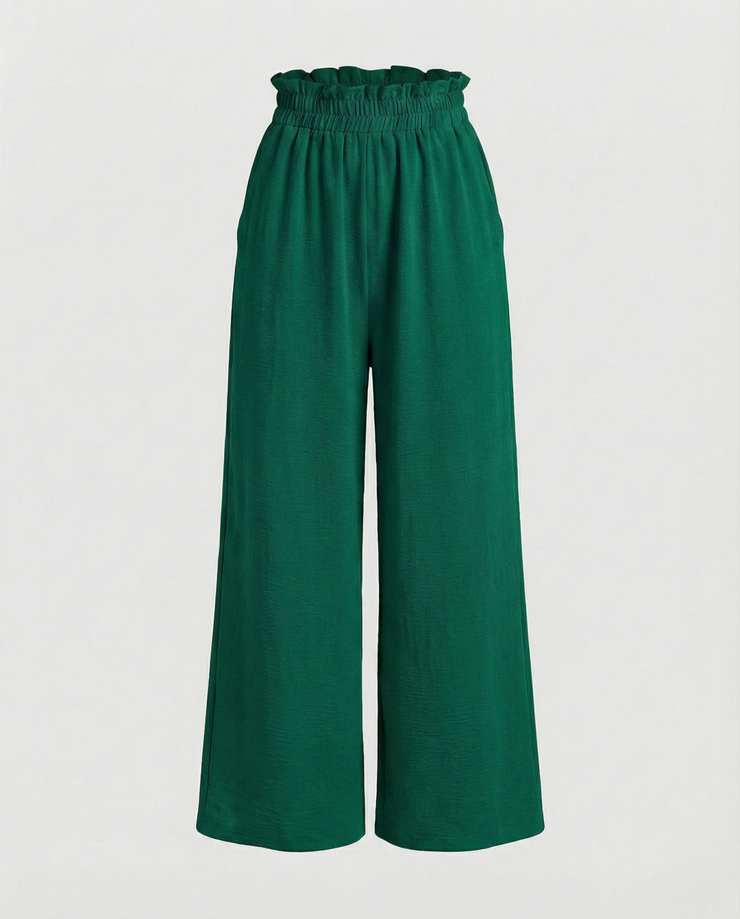 Damen Culotte-Hosen mit weitem Bein und elastischem Bund R&B