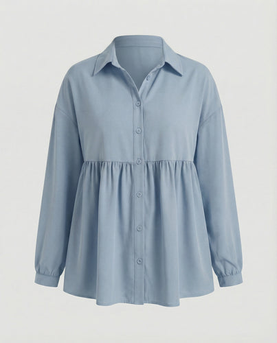 Damen Umstandsbluse Empire