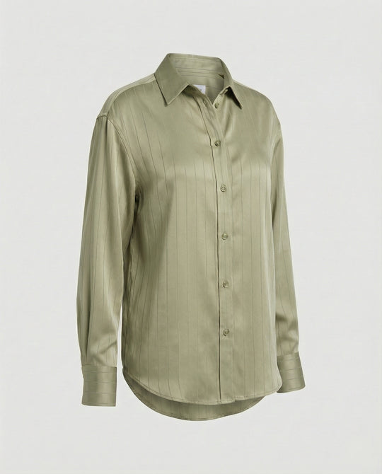 Damen Bluse mit gestreiftem Design