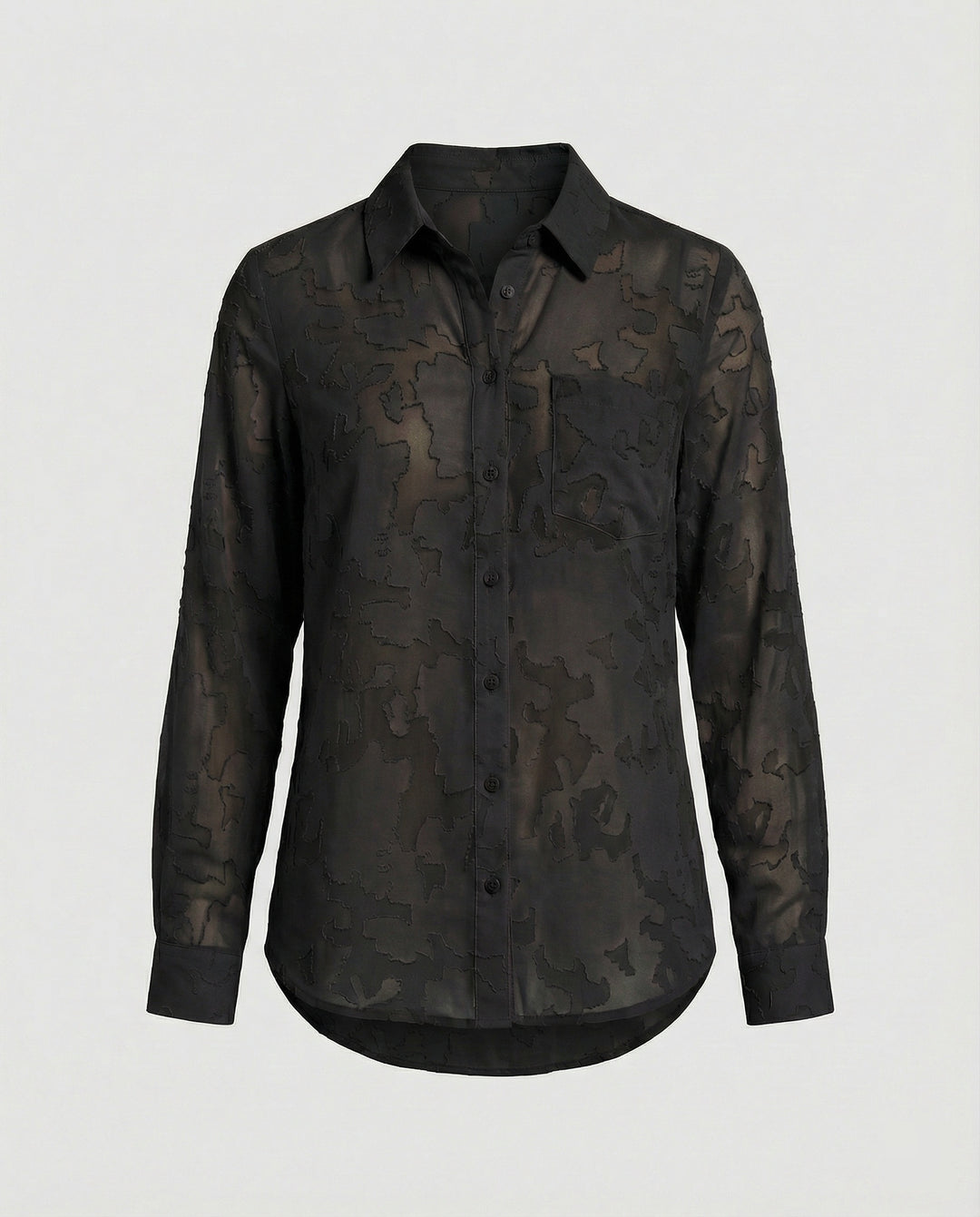 Damen Bluse Chiffon locker