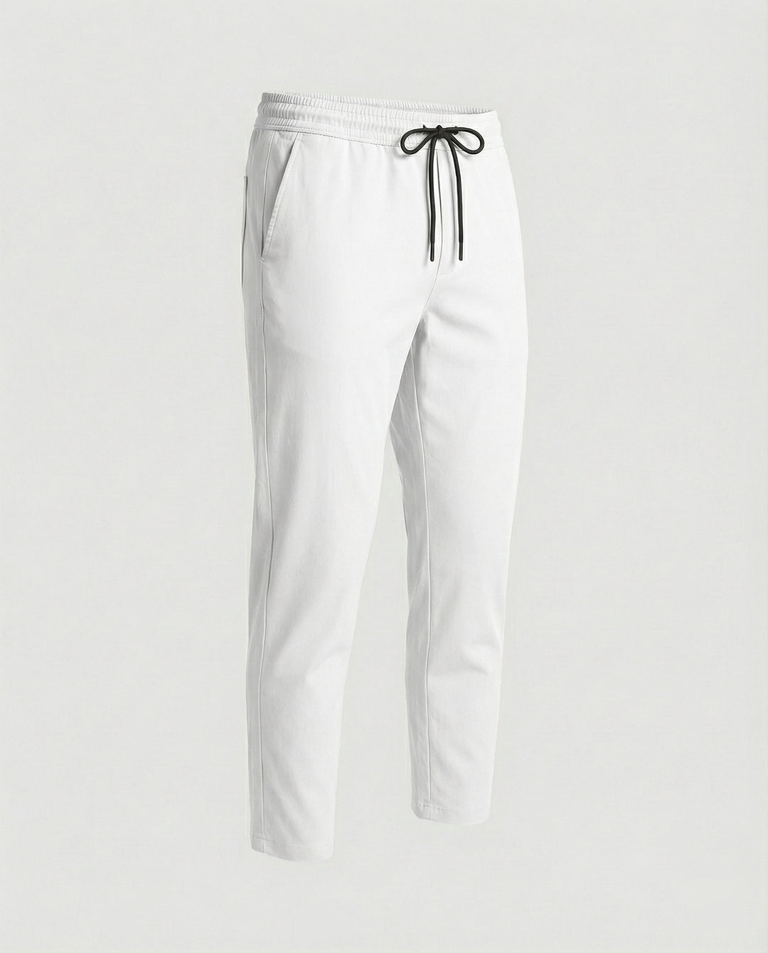 Herren leichte Freizeit-Hose mit verstellbarem Bund und modernen Seitentaschen R&B