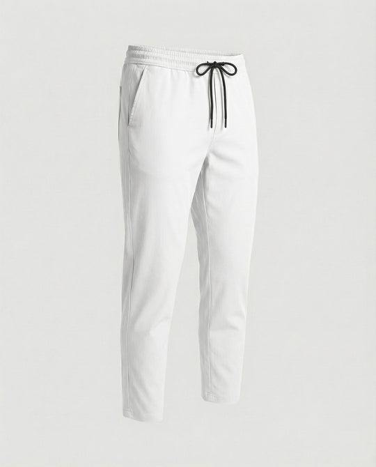 Herren leichte Freizeit-Hose mit verstellbarem Bund und modernen Seitentaschen R&B