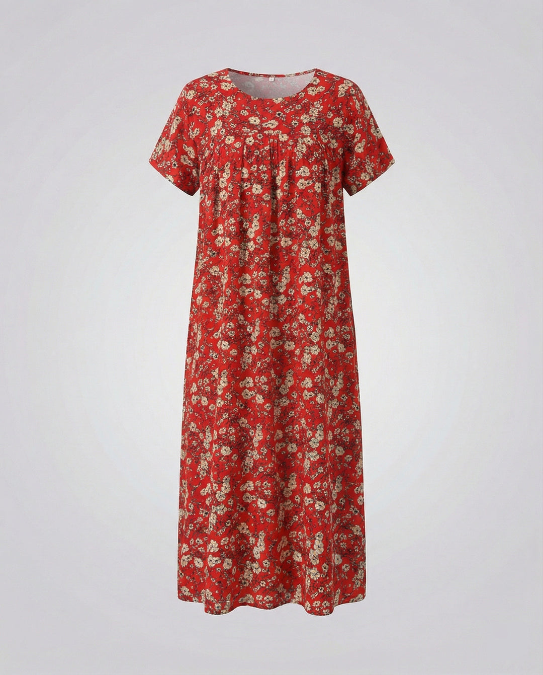 Luftiges Midikleid Damen Mit Taschen