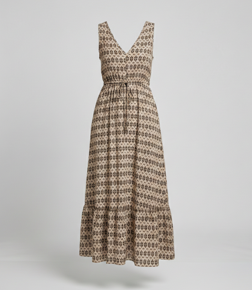 Boho Maxikleid Sommer Damen
