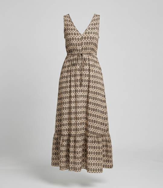 Boho Maxikleid Sommer Damen