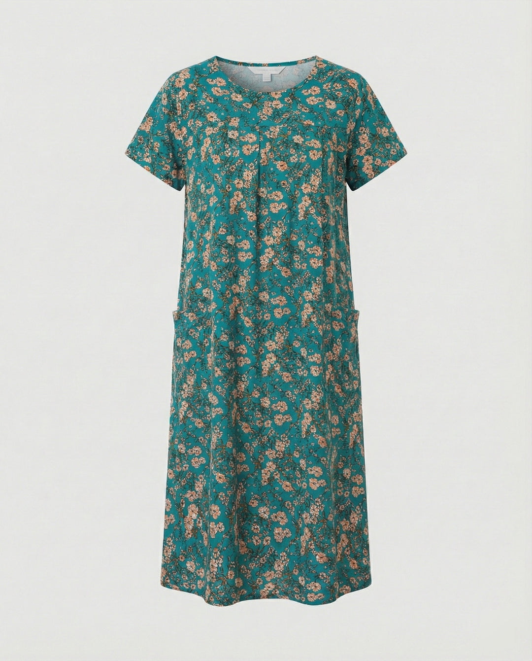 Luftiges Midikleid Damen Mit Taschen