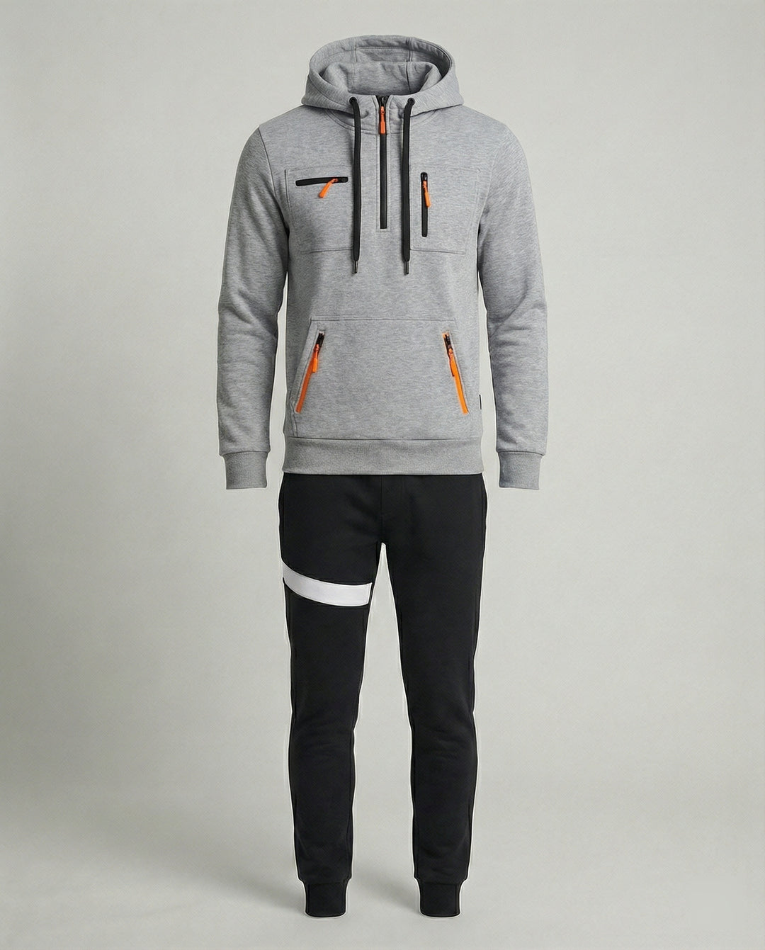 Herren sportliches Hoodie- und Jogginghosen-Set R&B