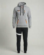 Herren sportliches Hoodie- und Jogginghosen-Set R&B