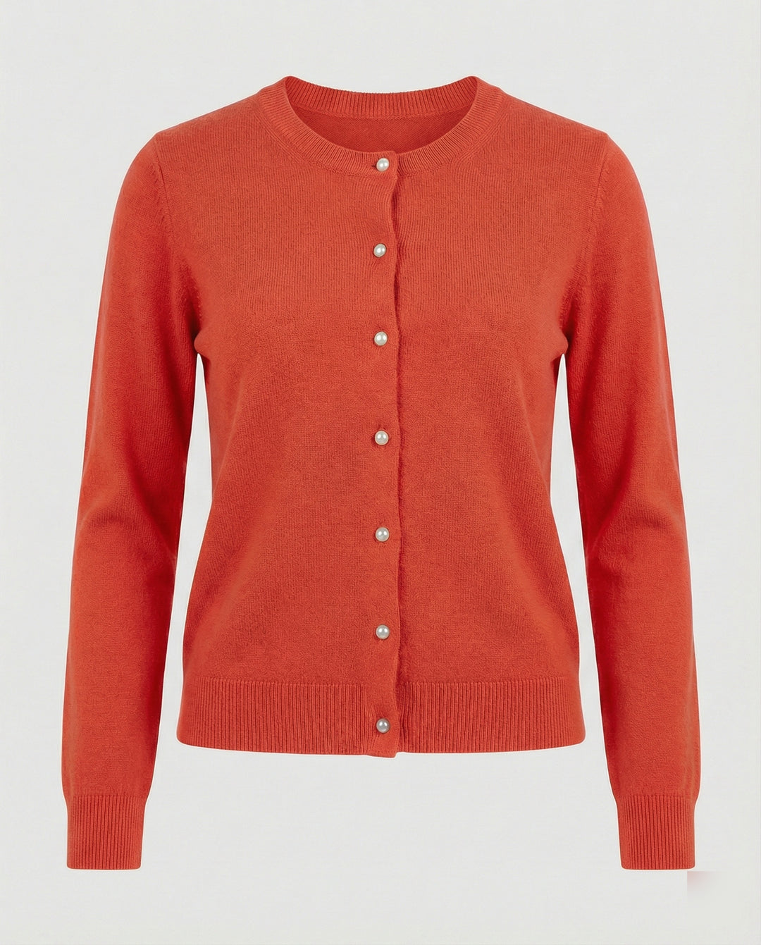 Damen Feinstrick Cardigan mit Knopfleiste und weichem Material R&B