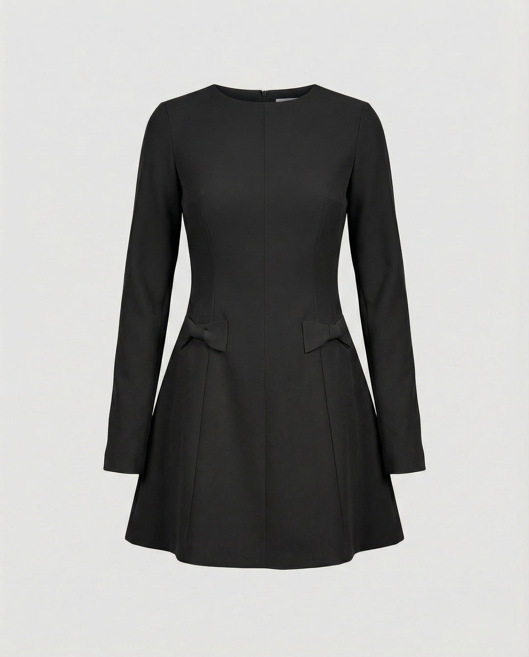 Damen A-Linie Minikleid aus Crepe