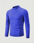 Herren eleganter Pullover mit Stehkragen R&B