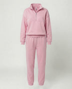 Jogginganzug Damen sportlich mit Zip-Hoodie und Jogginghose