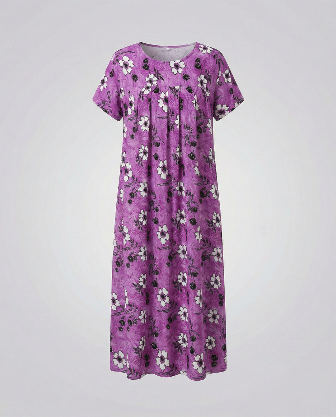 Luftiges Midikleid Damen Mit Taschen