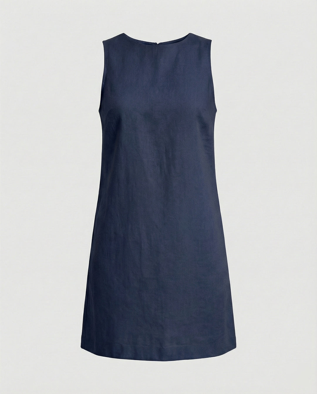 Damen Freizeitkleid Leinen A-Linie