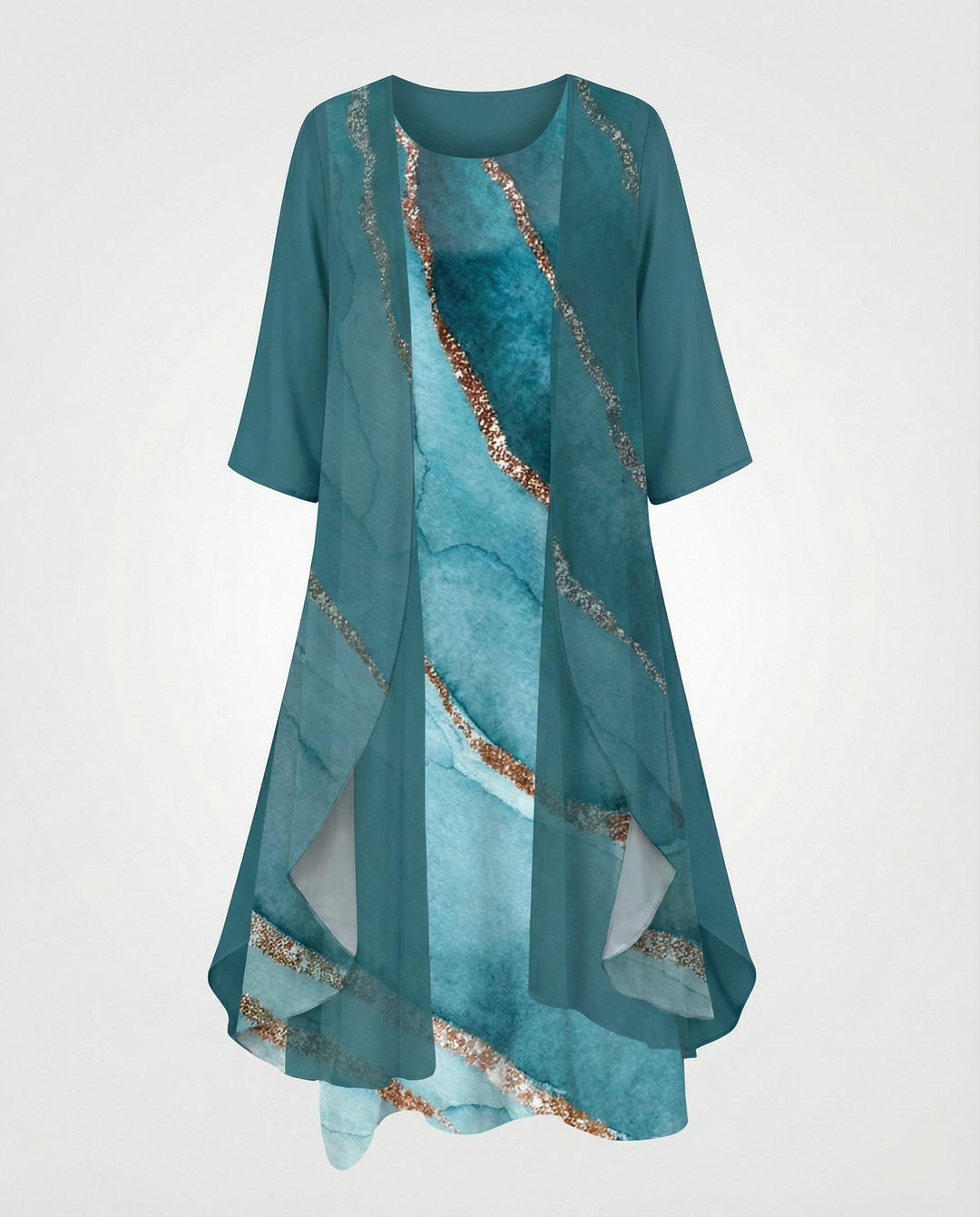 Abendkleid Damen Paillettenkleid