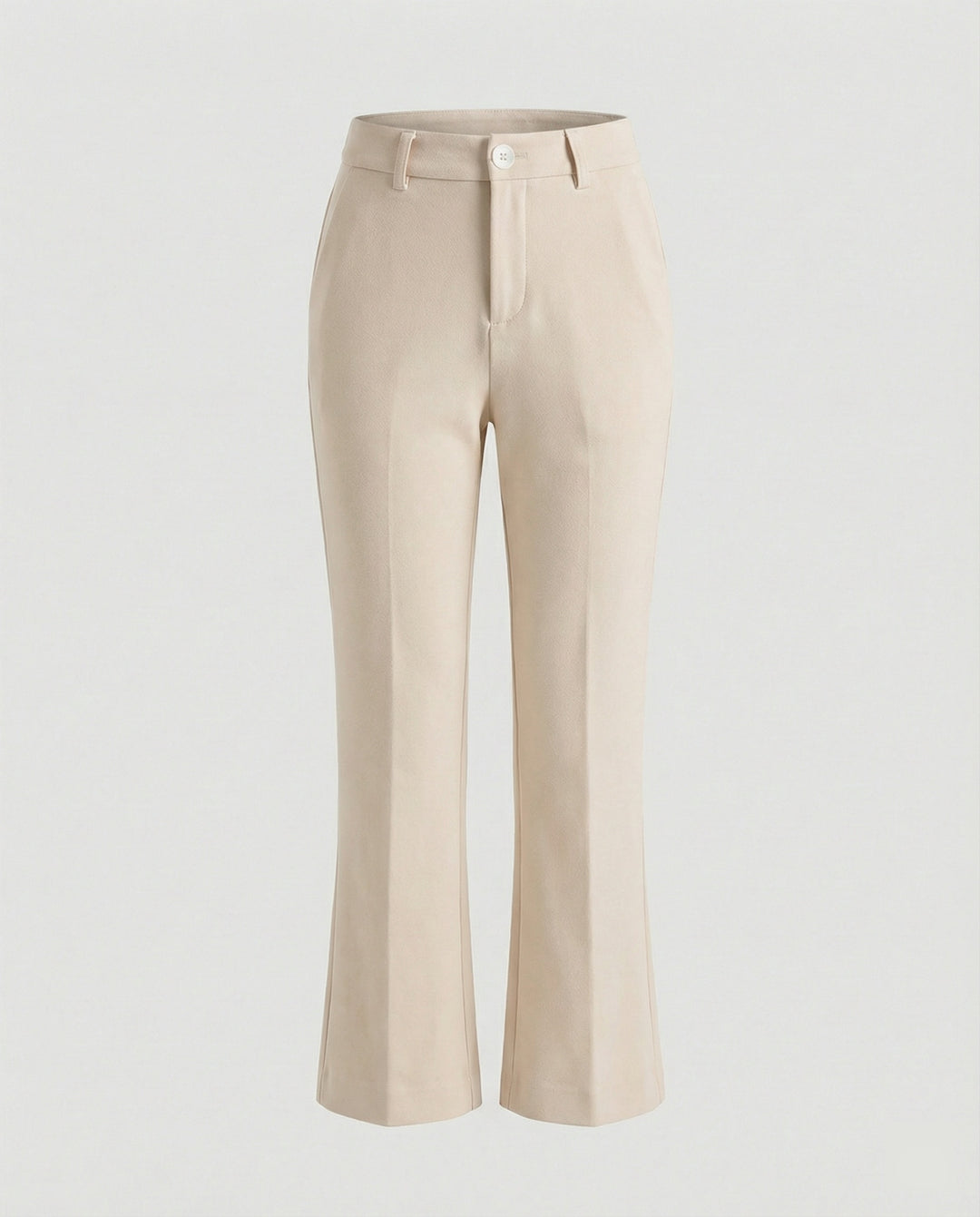 Damen Flared Stoffhose