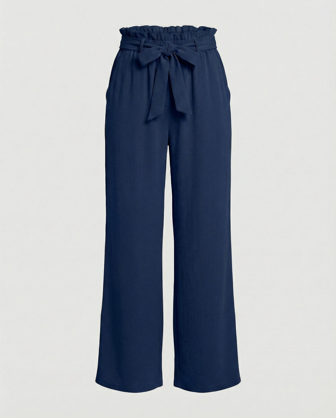 Damen Stoffhose Damen High Waist weit
