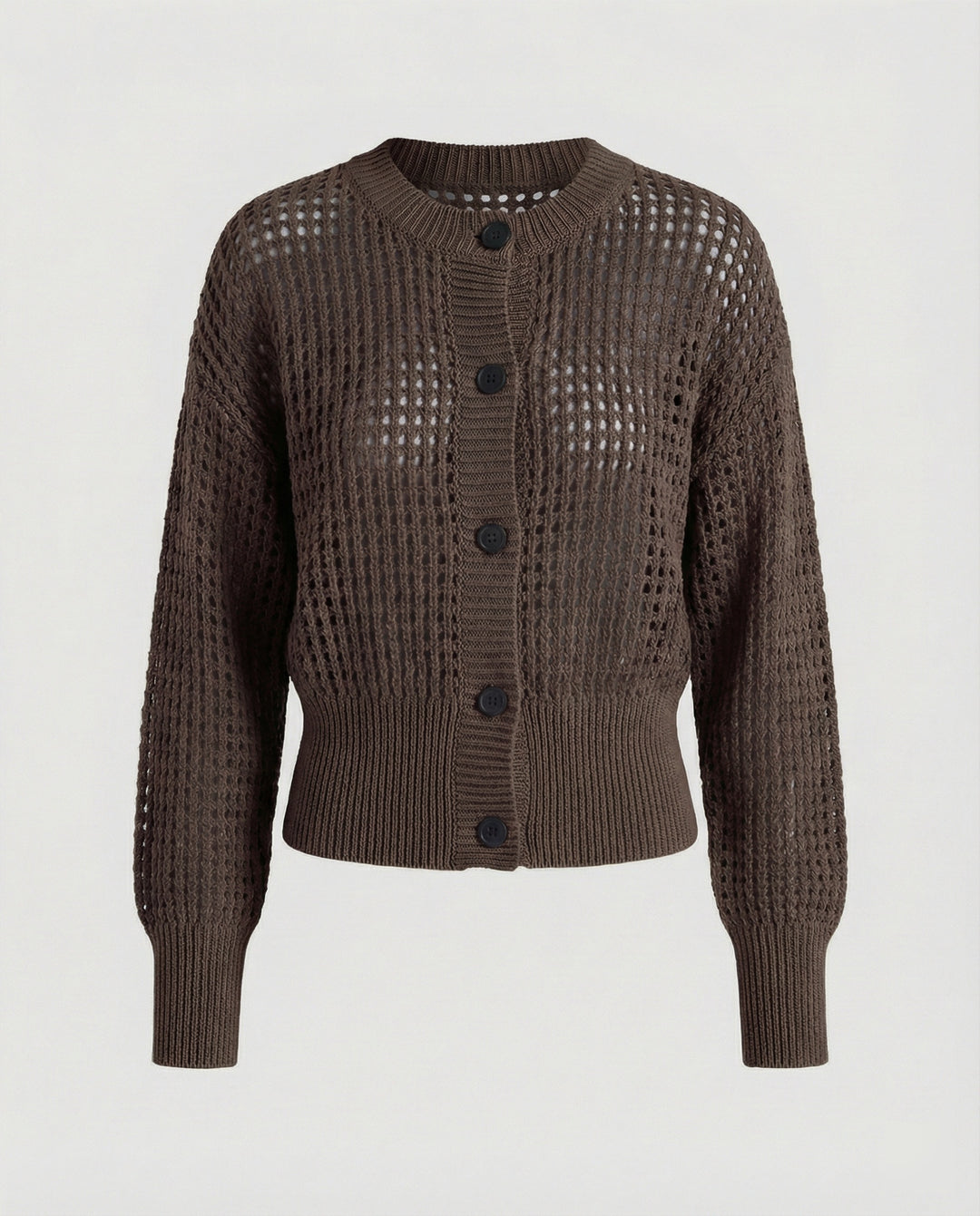 Damen luftiger Strickcardigan R&B