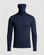 Herren Funktionsshirt mit hohem Kragen und innovativem Feuchtigkeitsmanagement R&B