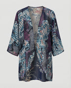 Offener Kimono Damen Floral