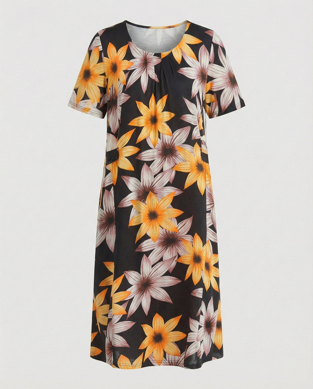 Damen Freizeitkleid Jersey knielang
