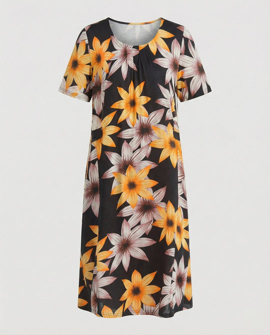 Damen Freizeitkleid Jersey knielang