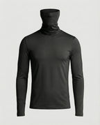 Herren Funktionsshirt mit hohem Kragen und innovativem Feuchtigkeitsmanagement R&B