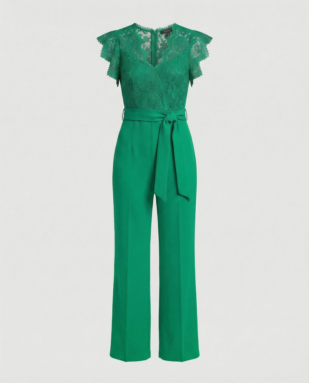 Damen Jumpsuit Spitze elegant weit