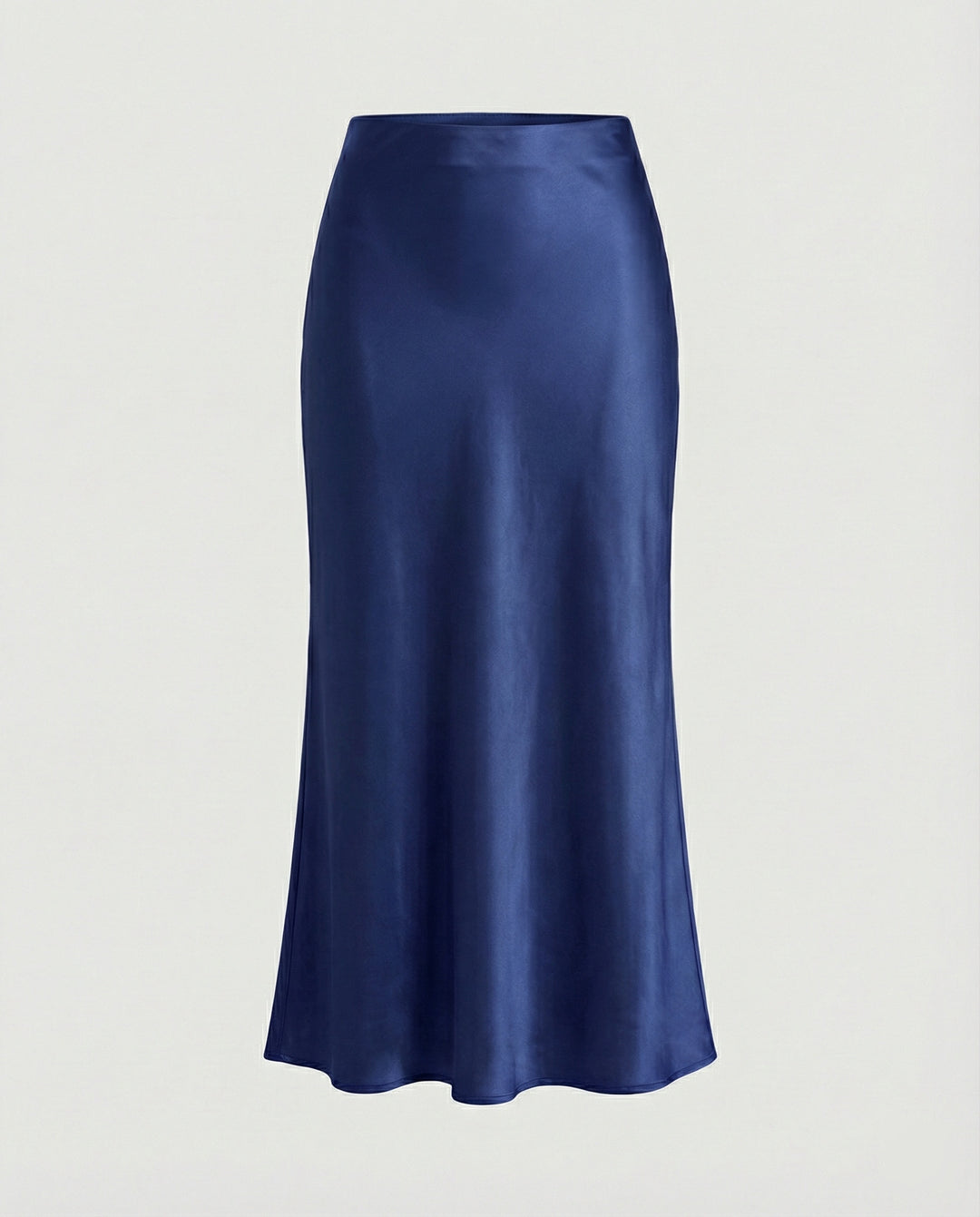Damen Longskirt aus glattem Satin von R&B