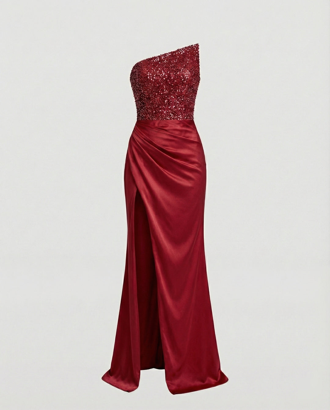 Damen Abendkleid Elegant Schulterfrei