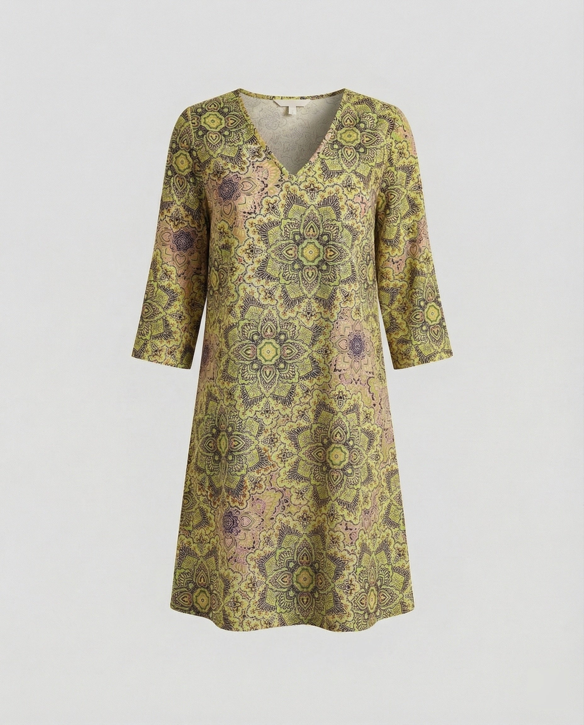 Freizeitkleid Damen Viskose Kleid