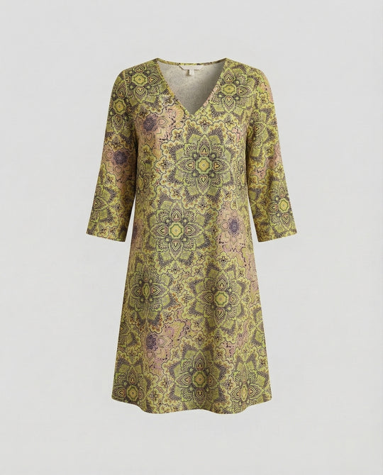 Freizeitkleid Damen Viskose Kleid