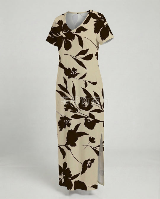 Damen Maxikleid Strand Sommer