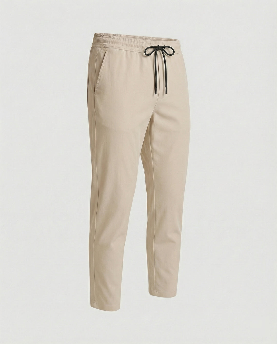 Herren leichte Freizeit-Hose mit verstellbarem Bund und modernen Seitentaschen R&B