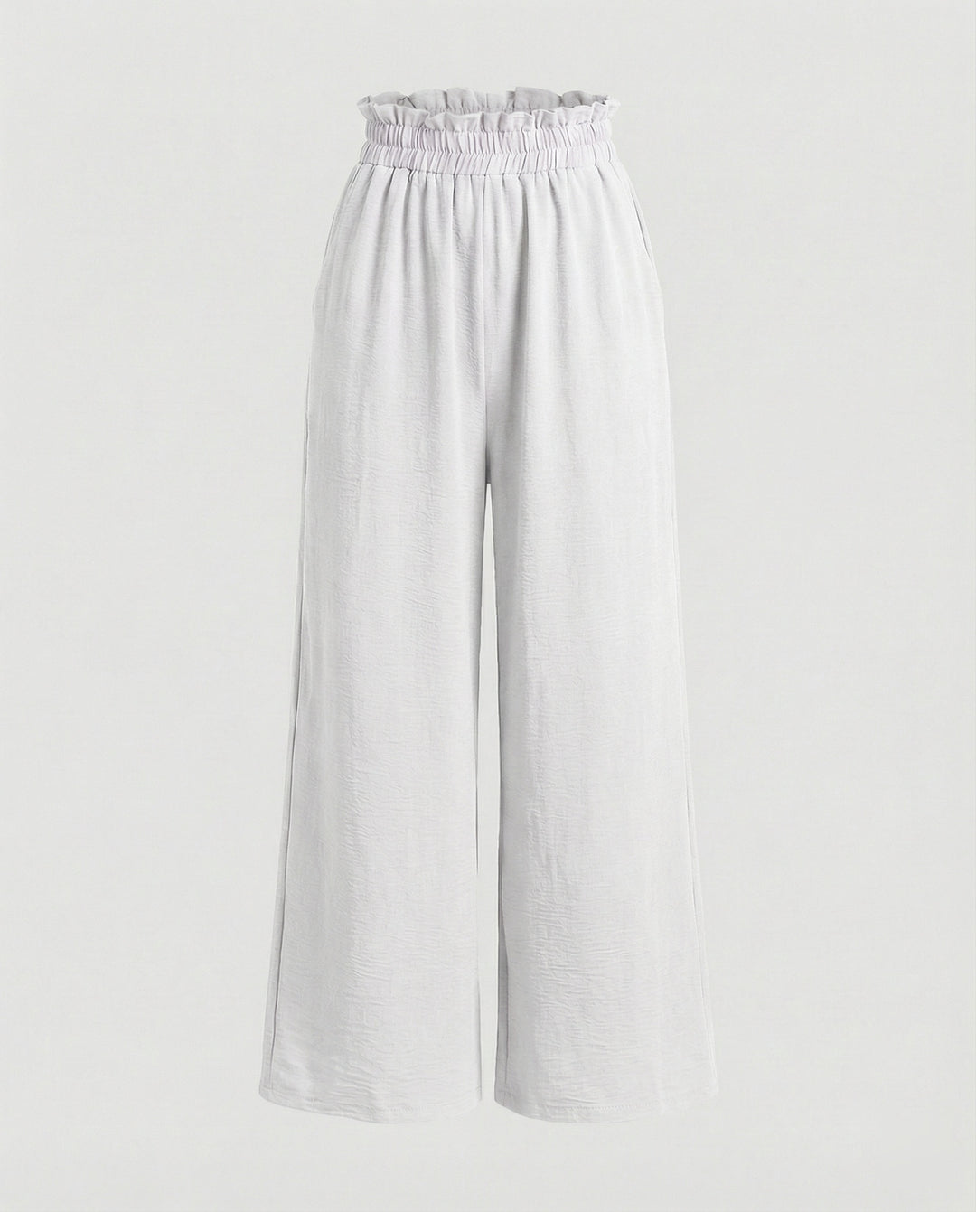 Damen Culotte-Hosen mit weitem Bein und elastischem Bund R&B