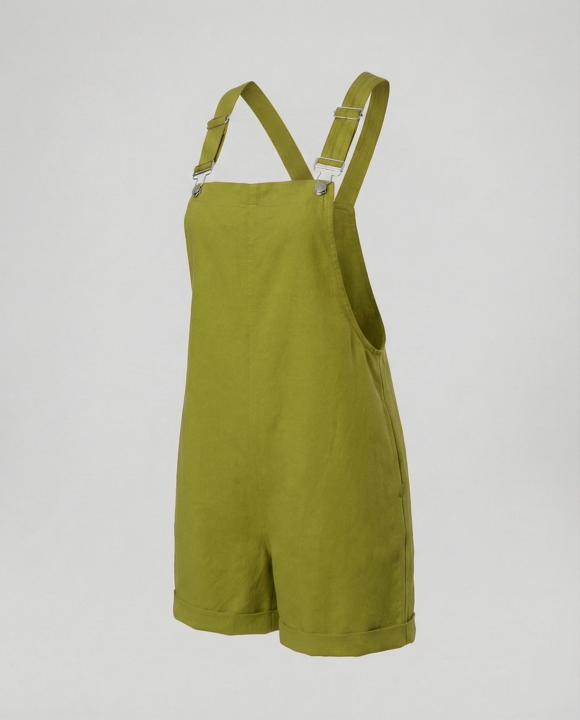 Damen Latzshorts Einteiler Casual