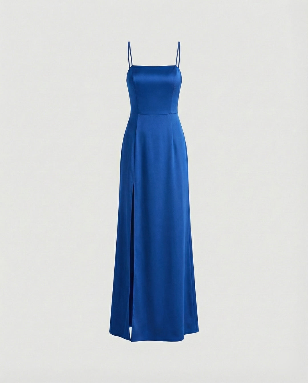 Damen Elegantes Abendkleid mit schwingendem Rock und tiefem Schlitz R&B