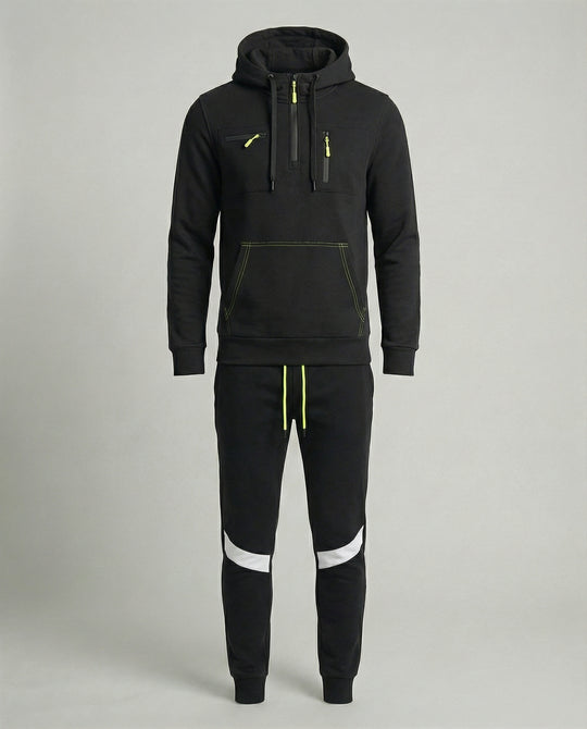 Herren sportliches Hoodie- und Jogginghosen-Set R&B
