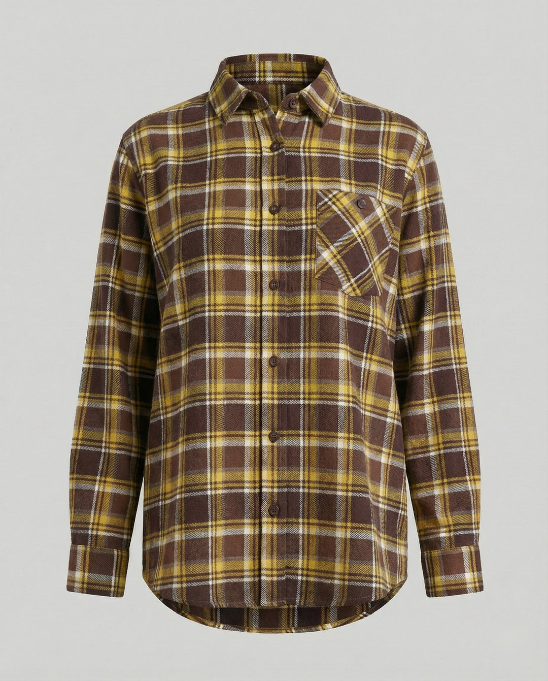 Damen Hemdjacke Flanell lang