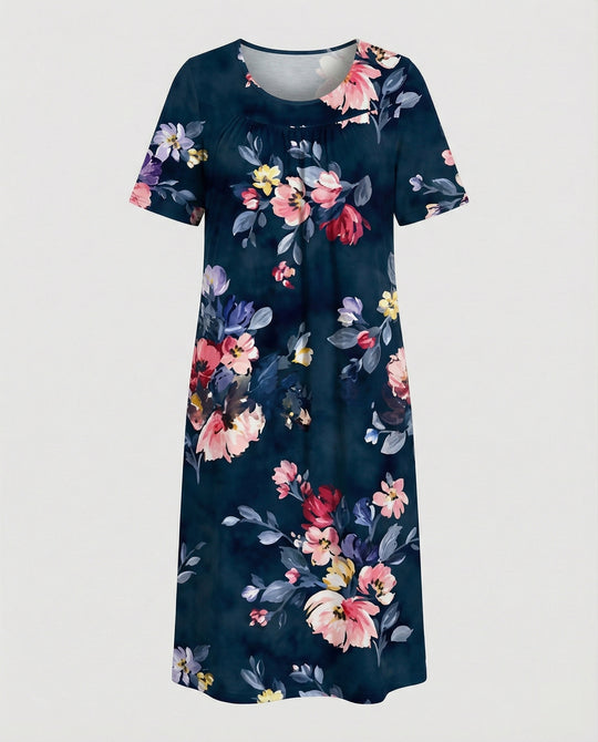 Damen Freizeitkleid Jersey knielang