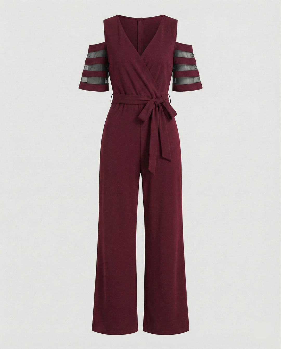 Damen Jumpsuit schulterfrei elegant