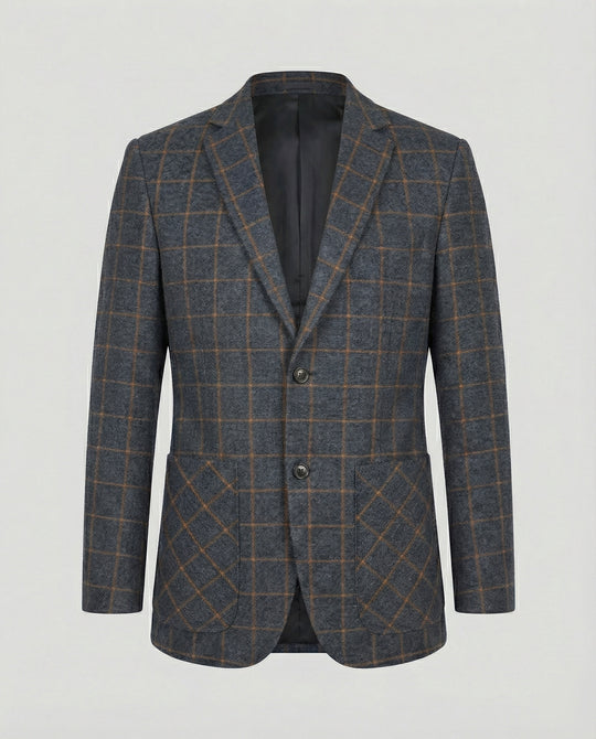 Herren Karosakko Slim Fit Business