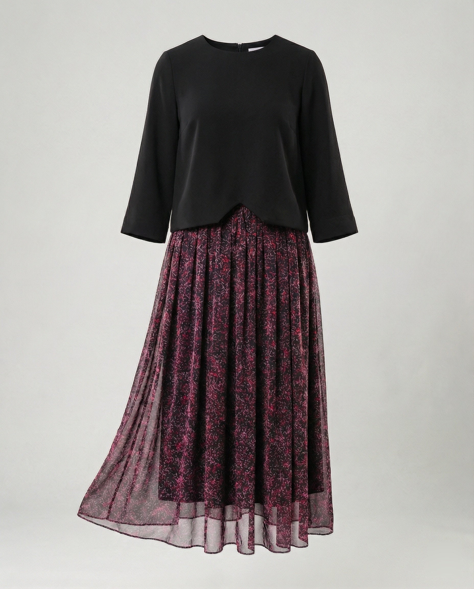 Damen Abendkleid elegant Zweiteiler