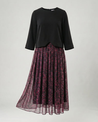 Damen Abendkleid elegant Zweiteiler