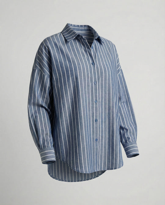 Damen Bluse Oversize Samt