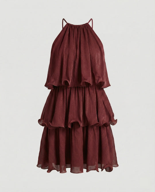 Damen Freizeitkleid Mini hochgeschlossen