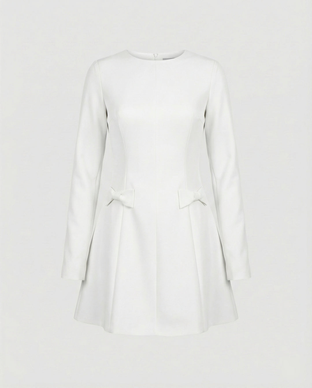 Damen A-Linie Minikleid aus Crepe