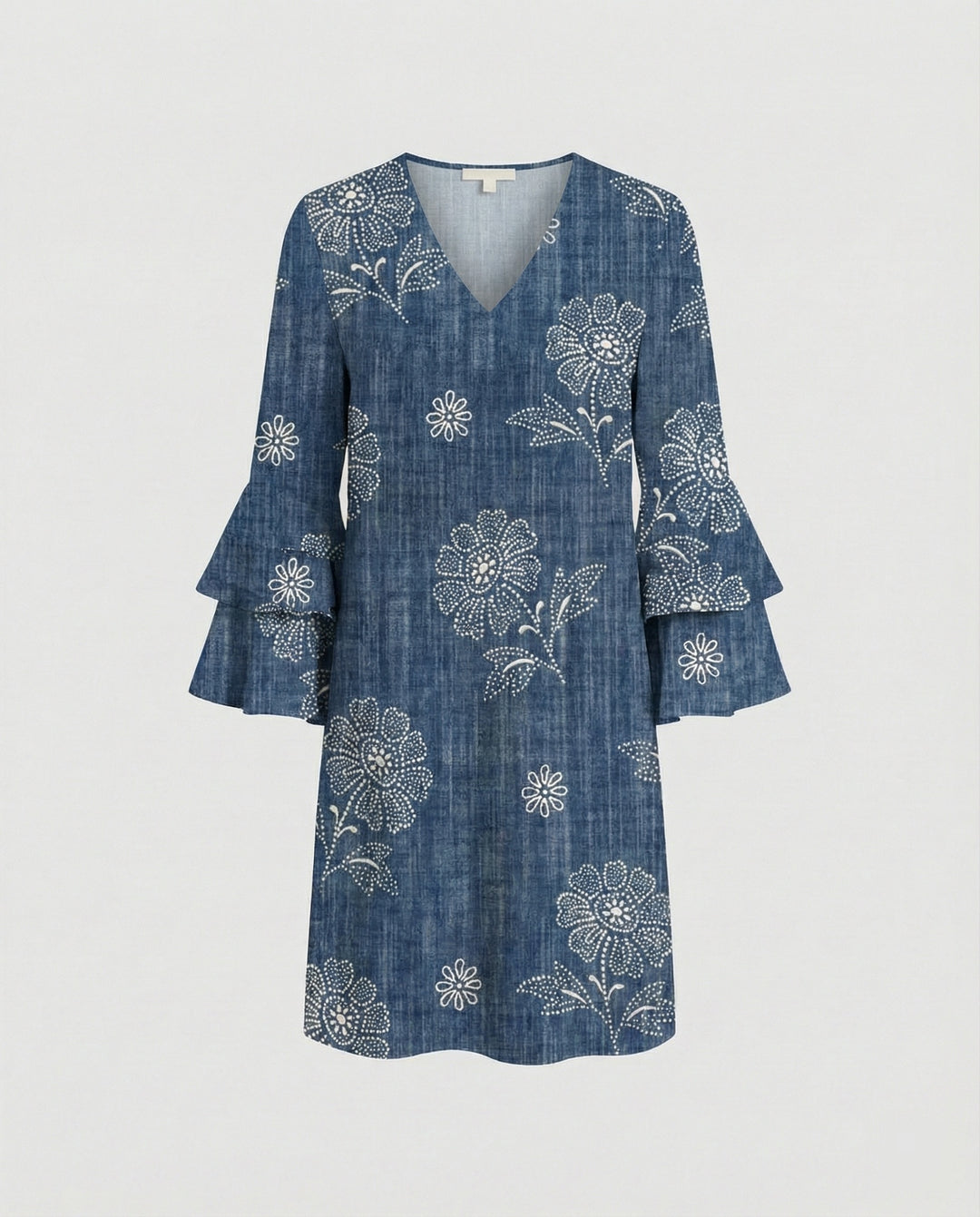 Damen Minikleid floral Sommer
