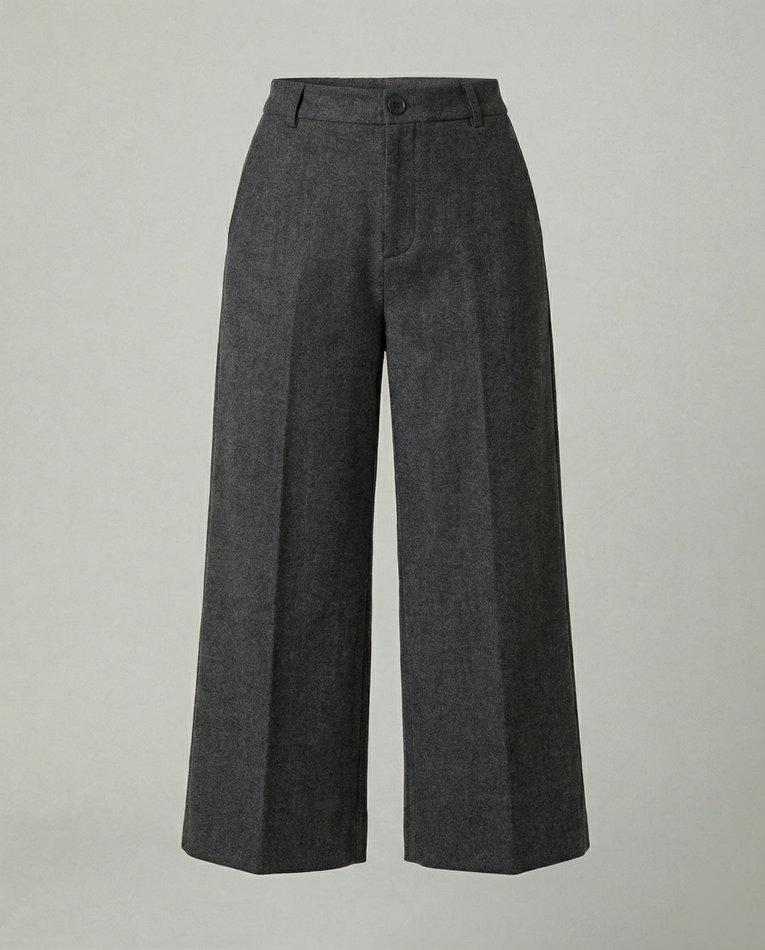 Damen Weite Stoffhose klassisch geschnitten
