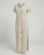 Damen Maxikleid Strand Sommer